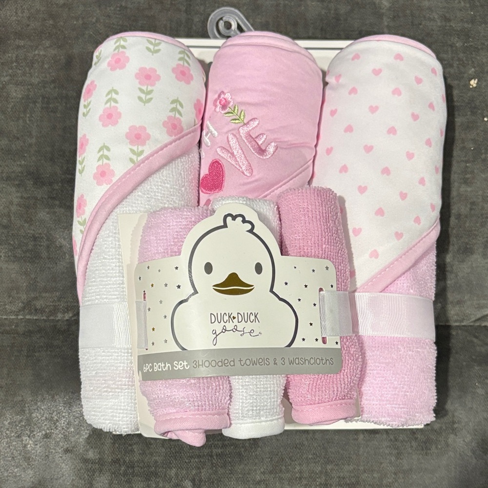 Duck Duck Goose Baby Bath Set